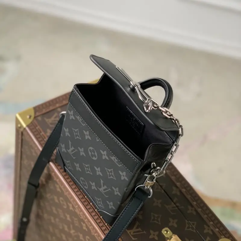 M82774 Black Flower 15x18x7cm High Quality Bags - Image 7