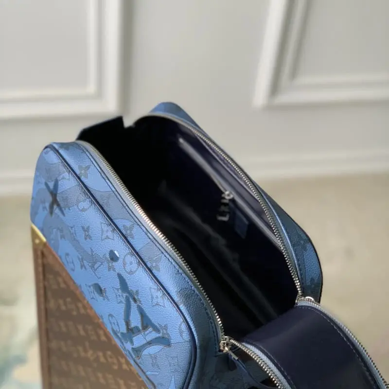 M82337 Blue 28x15x16.5cm High Quality Bags - Image 7