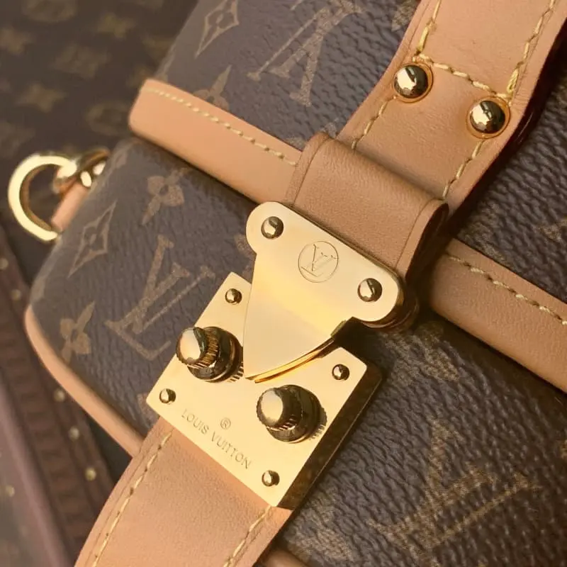 M43514 yellow leather 17.5X16.5X7.5cm High Quality Bags - Image 6