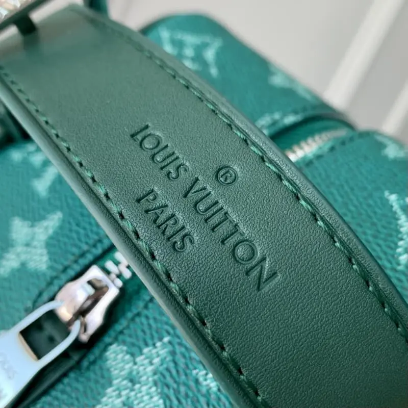 M12688 Green Flower 13x12x23cm High Quality Bags - Image 7