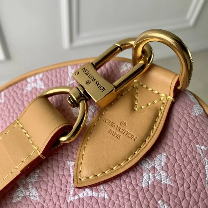 M21108 Pink (full leather) 30x17x21cm High Quality Bags - Image 7