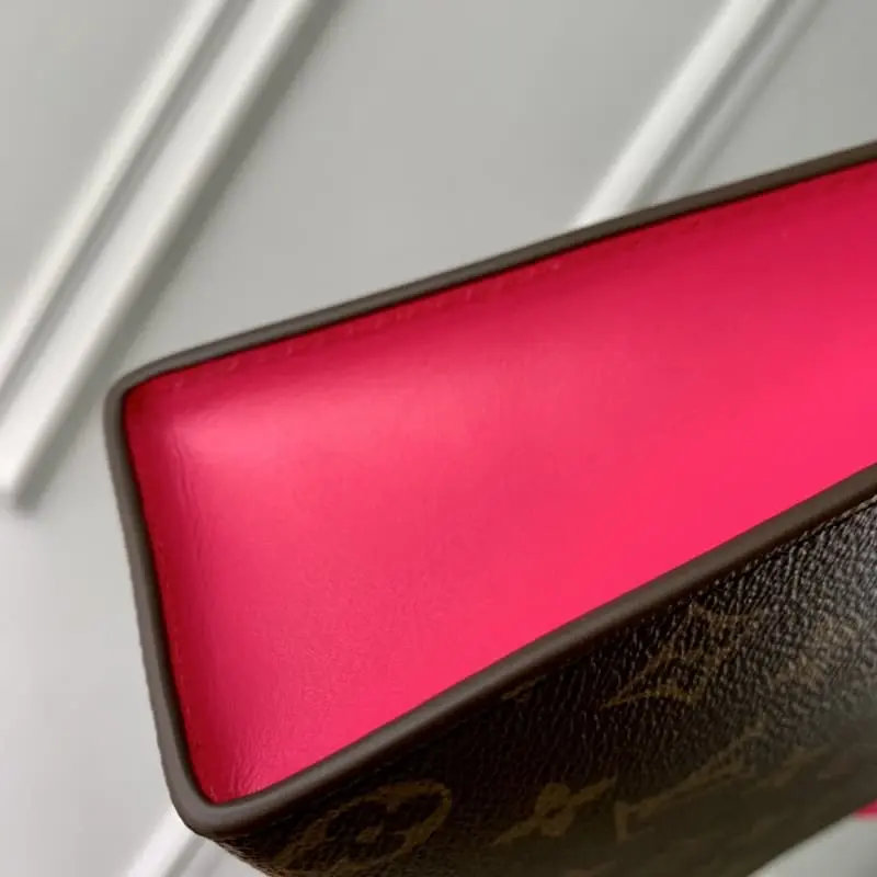 M12820 Rose Red 21x6x27cm High Quality Bags - Image 7