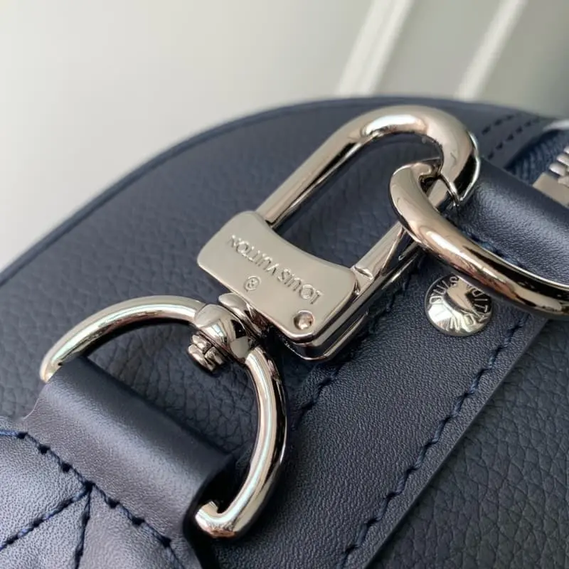 M11602 Dark Blue 17x13x27cm High Quality Bags - Image 7