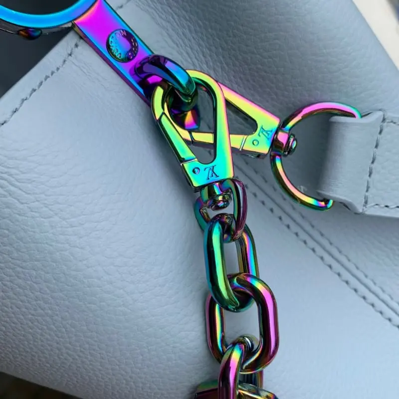 M11422 Blue Small 27x18x9cm High Quality Bags - Image 7