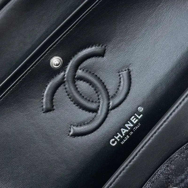 24K CF25 Denim Black and Grey High Quality Bags - Image 9