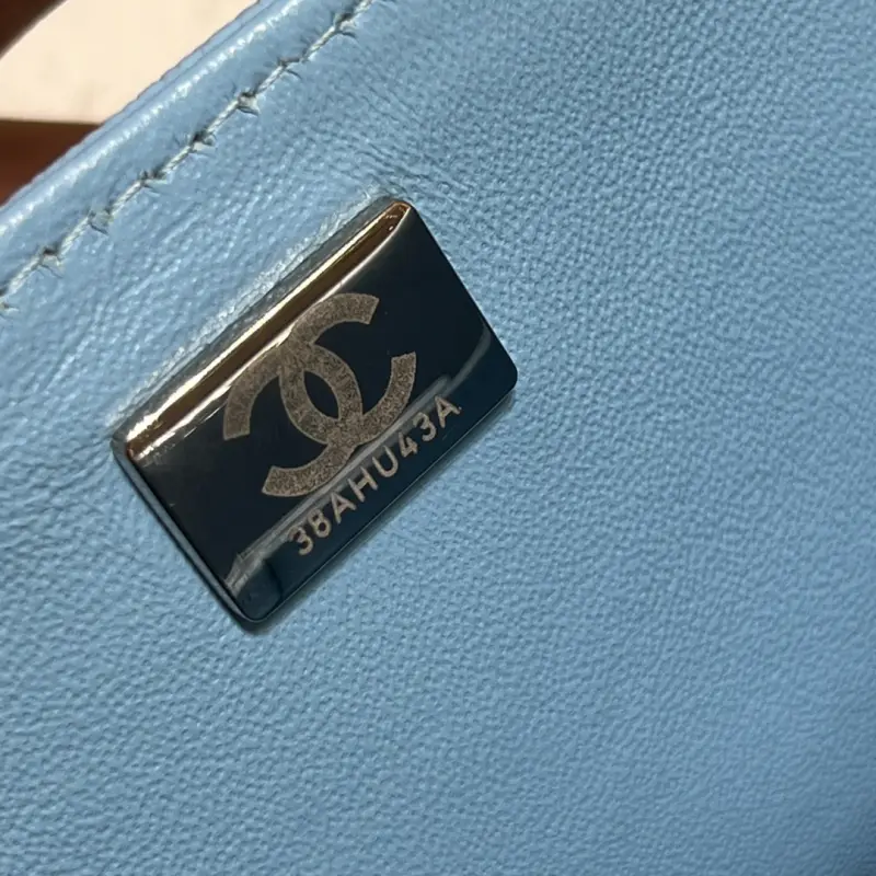 Medium 25cm Litchi Pattern Cowhide CM 1 High Quality Bags - Image 7