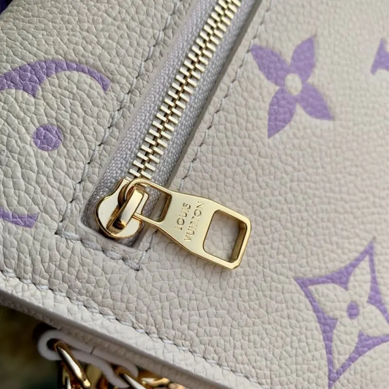 M46596 Silkscreen Purple 21.5x13.5x6cm High Quality Bags - Image 6