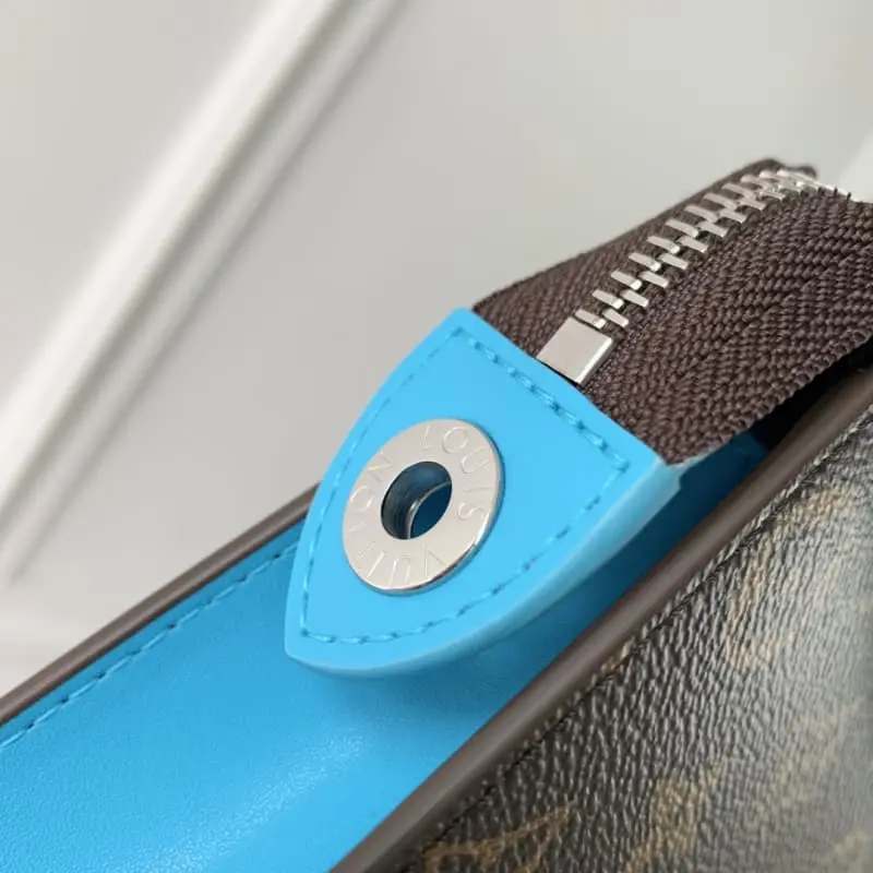 M12820 Lake Blue 21x6x27cm High Quality Bags - Image 6