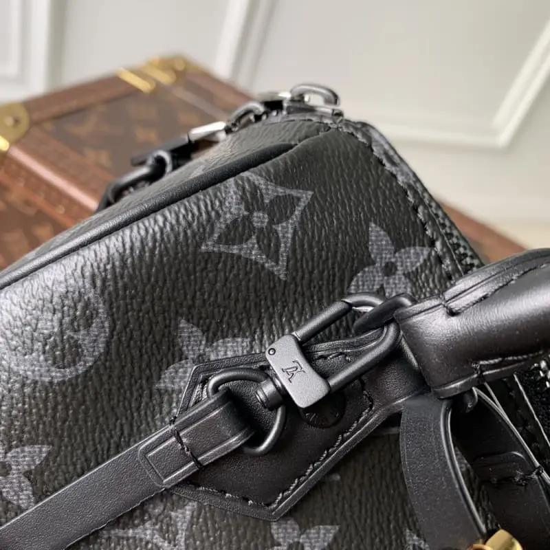 M24606 Black Flower S1 18x12.5x11cm High Quality Bags - Image 11