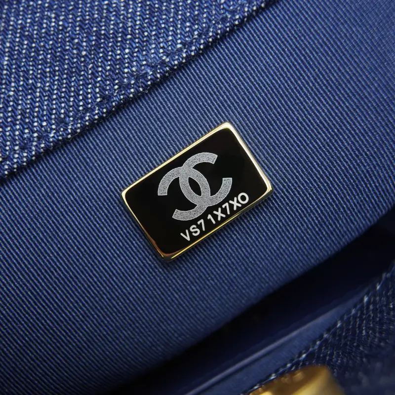 25c Double Shoulder Bag Denim High Quality Bags - Image 10