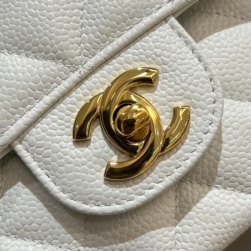 CF Medium 25cm Caviar Leather CM 3 High Quality Bags - Image 6