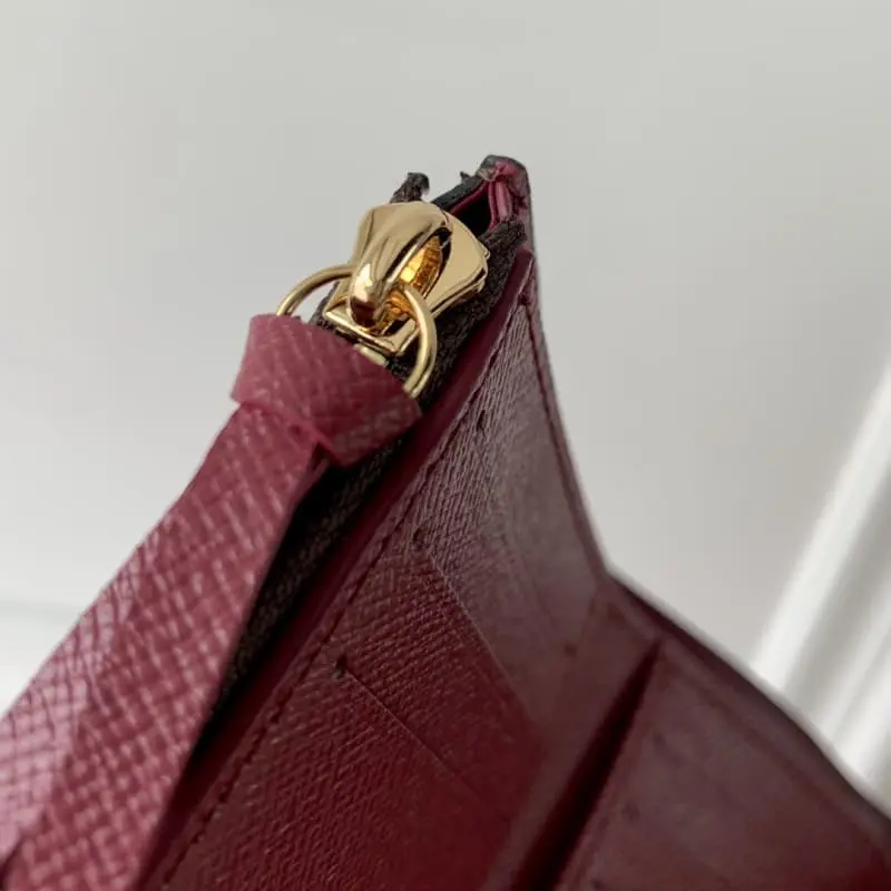 M41938 Gold button purple 12X9cm High Quality Bags - Image 6