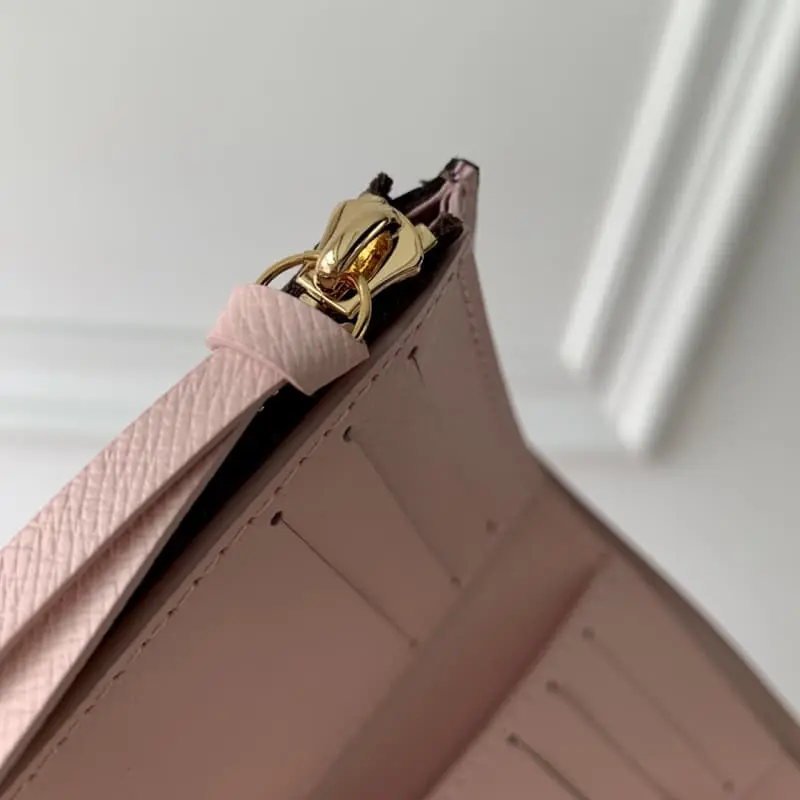 M41938 Gold button pink 12X9cm High Quality Bags - Image 6