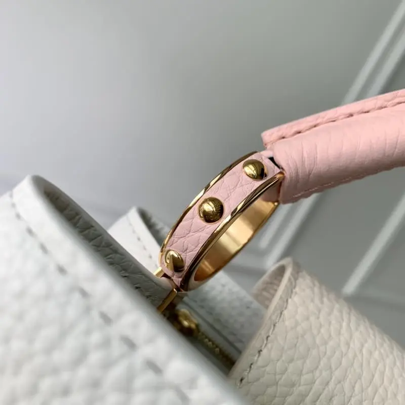 M20708 White with powder 31.5x20x11cm High Quality Bags - Image 7