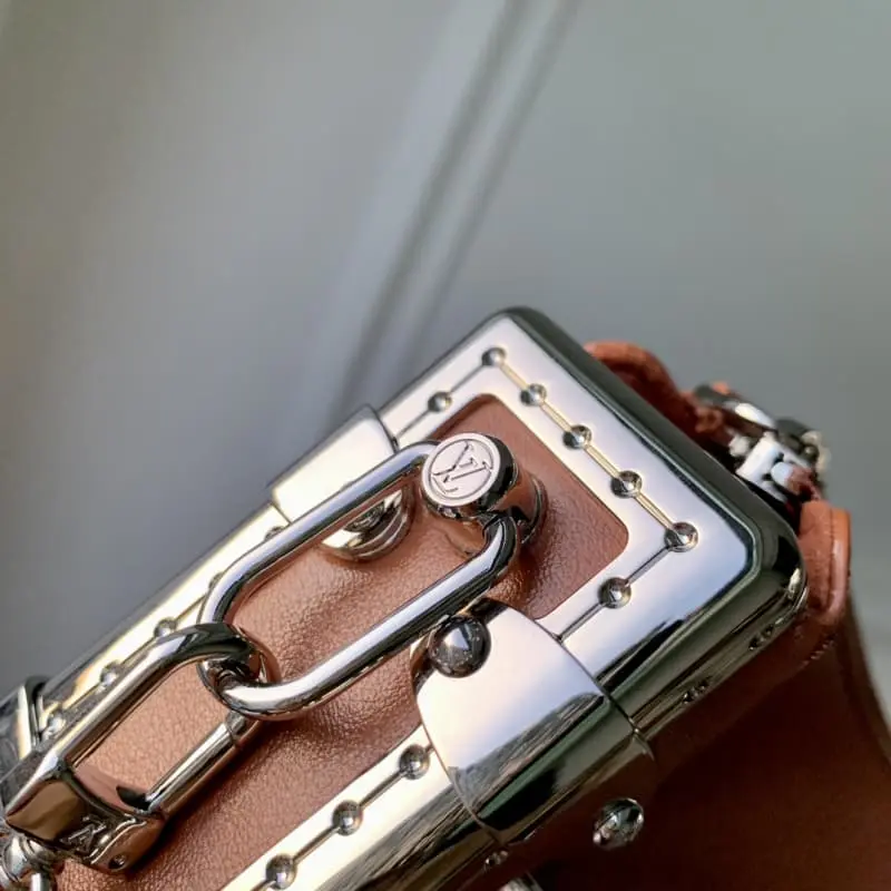 M25445 Brown 23x12x4cm High Quality Bags - Image 6