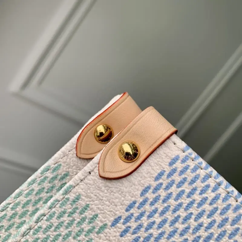 N40518 Blue Grid 35x27x14cm High Quality Bags - Image 5