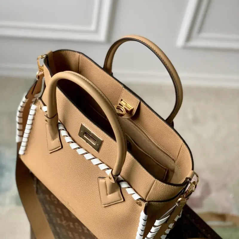 M21569 Apricot 30.5x24.5x14cm High Quality Bags - Image 5