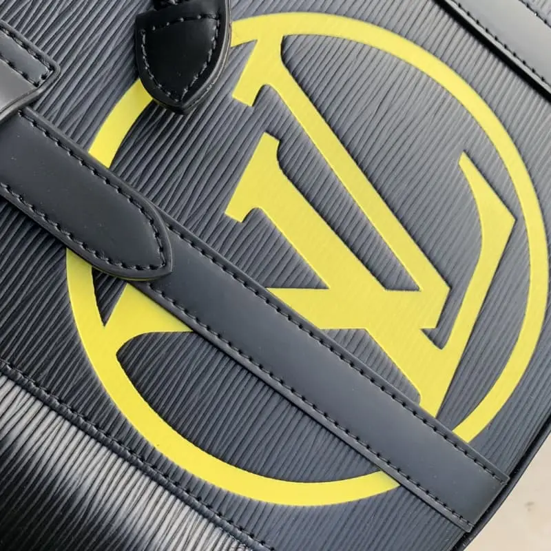 M41079 black with yellow 34x13x47cm High Quality Bags - Image 5