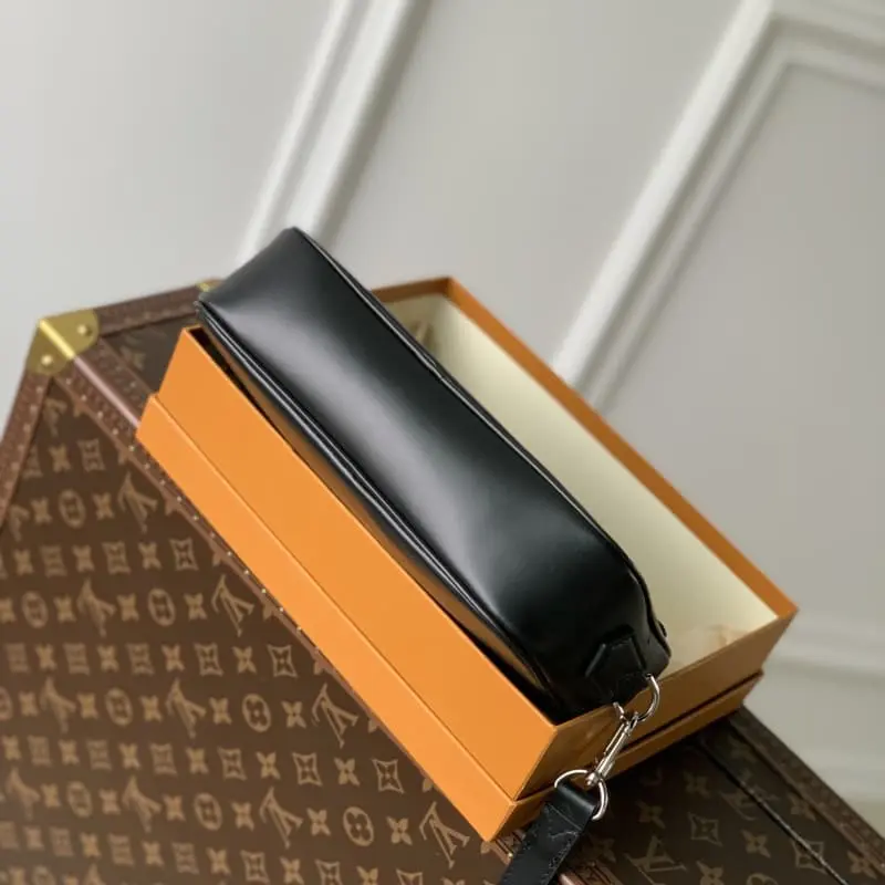 M51726 Water Ripple Black 25x15.5x6.5cm High Quality Bags - Image 5