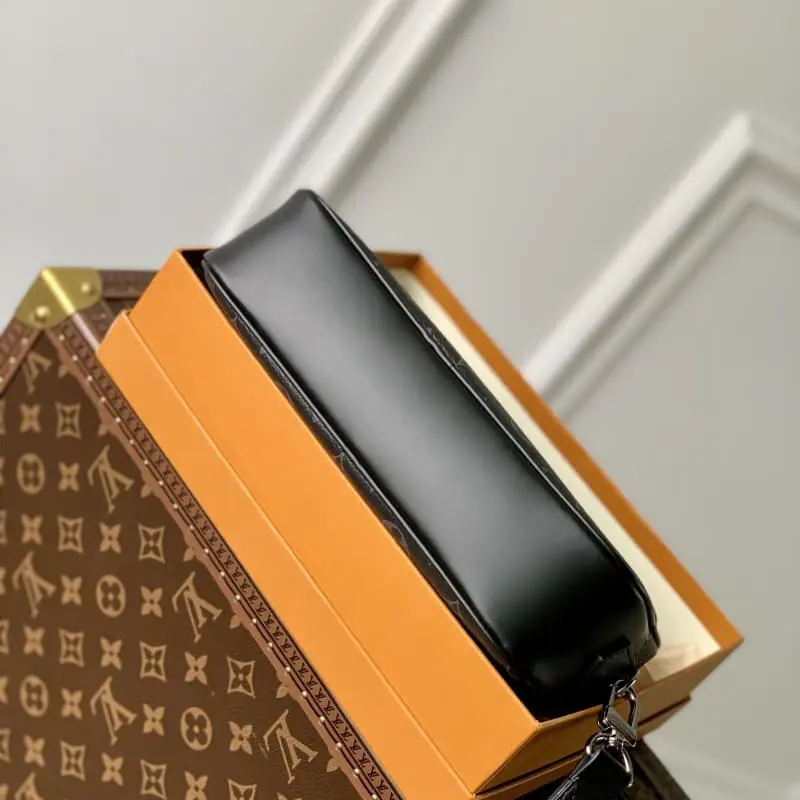 M42838 Black Flower 25x15.5x6.5cm High Quality Bags - Image 5