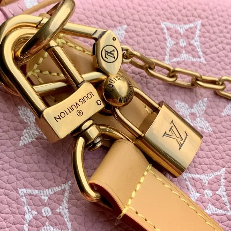 M13914 Pink 22.5x18x32cm High Quality Bags - Image 5