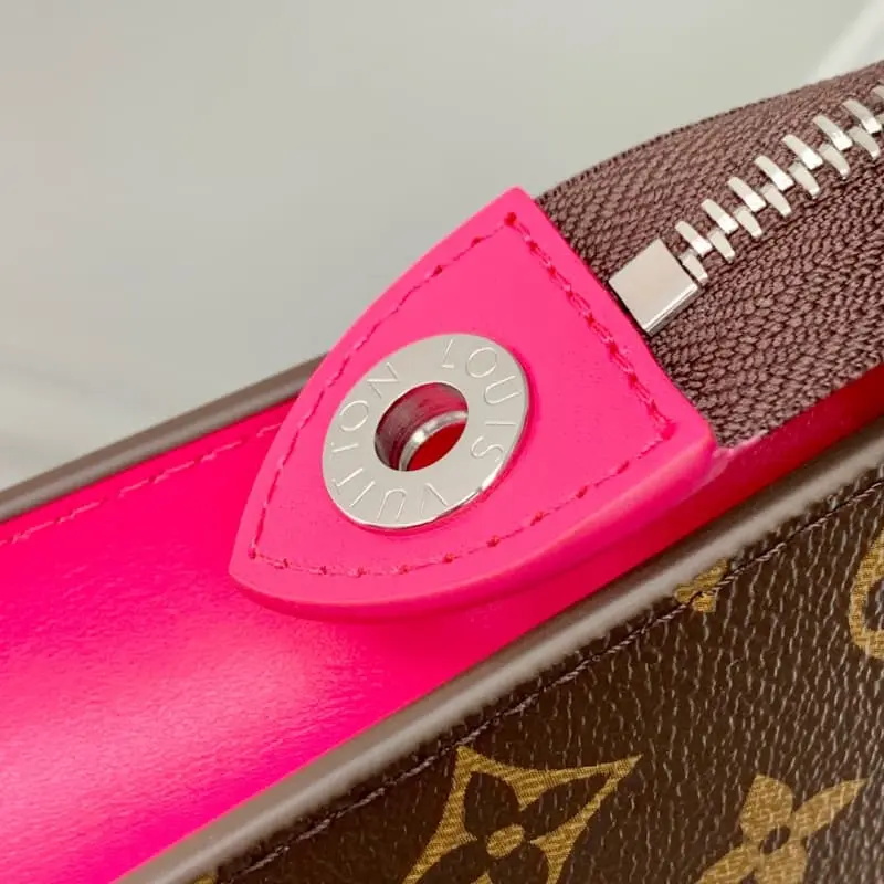 M12820 Rose Red 21x6x27cm High Quality Bags - Image 5