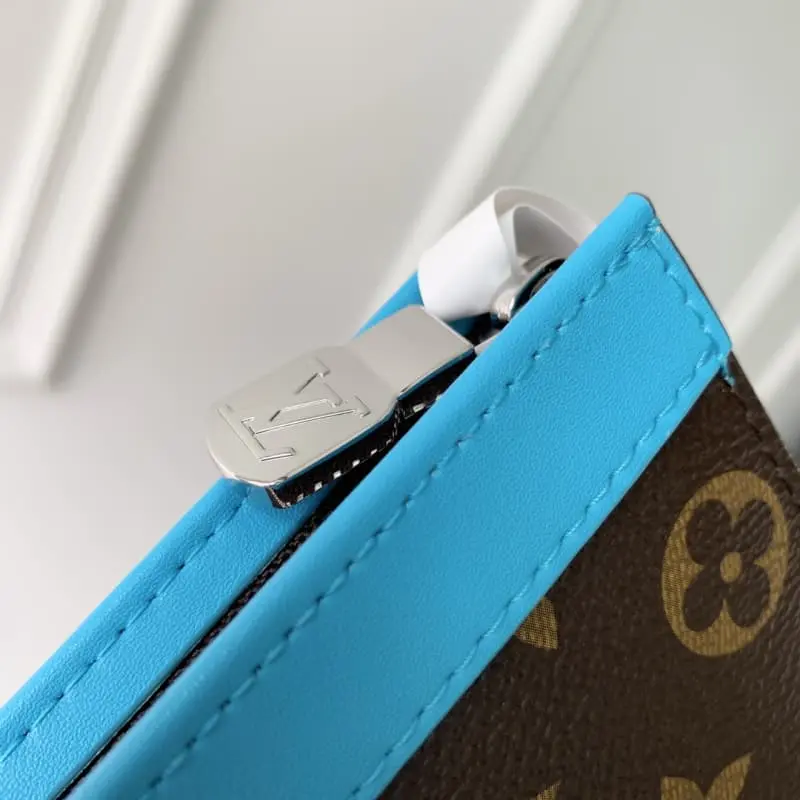 M12820 Lake Blue 21x6x27cm High Quality Bags - Image 5