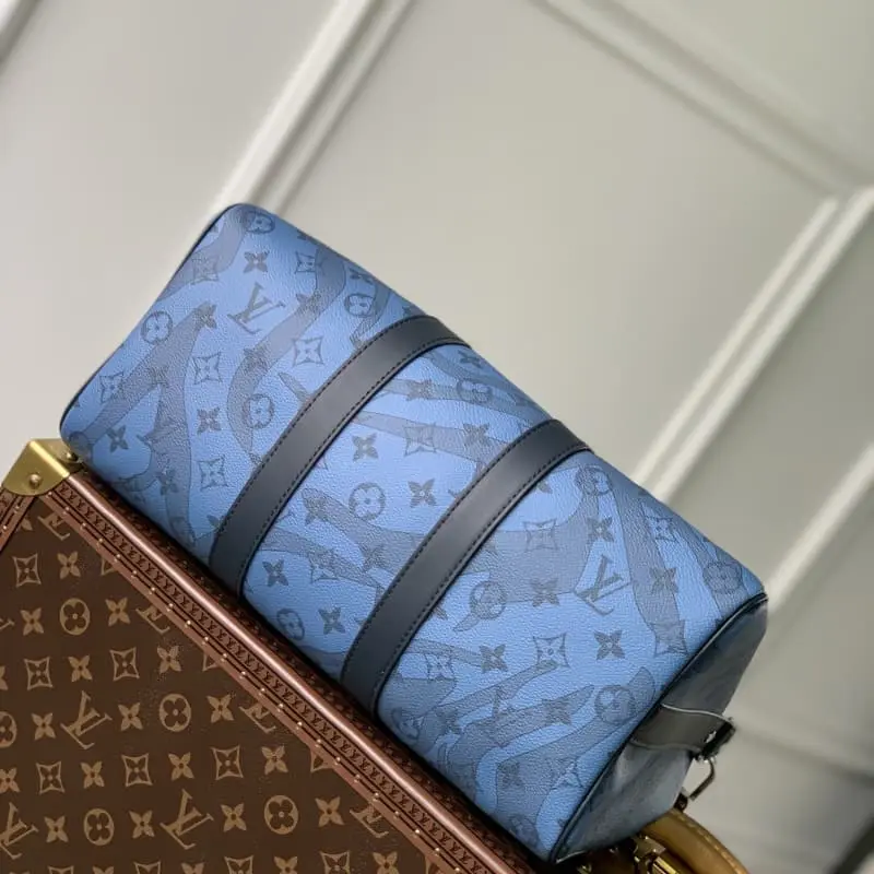 M22573 Crystal Dark Blue 34x21x16cm High Quality Bags - Image 5