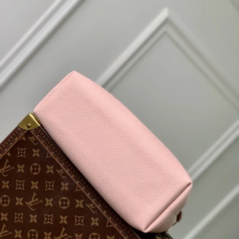 M46492 Pink Silk Screen 28x20x11.5cm High Quality Bags - Image 5