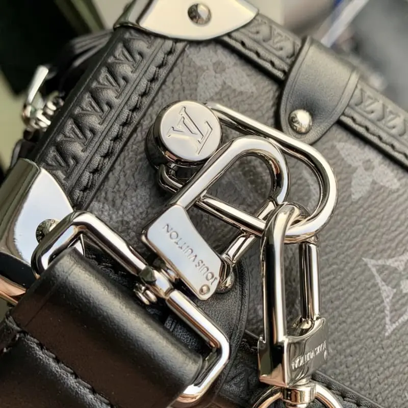 M46358 Black Flower (Black Leather) 21x14x6cm High Quality Bags - Image 5