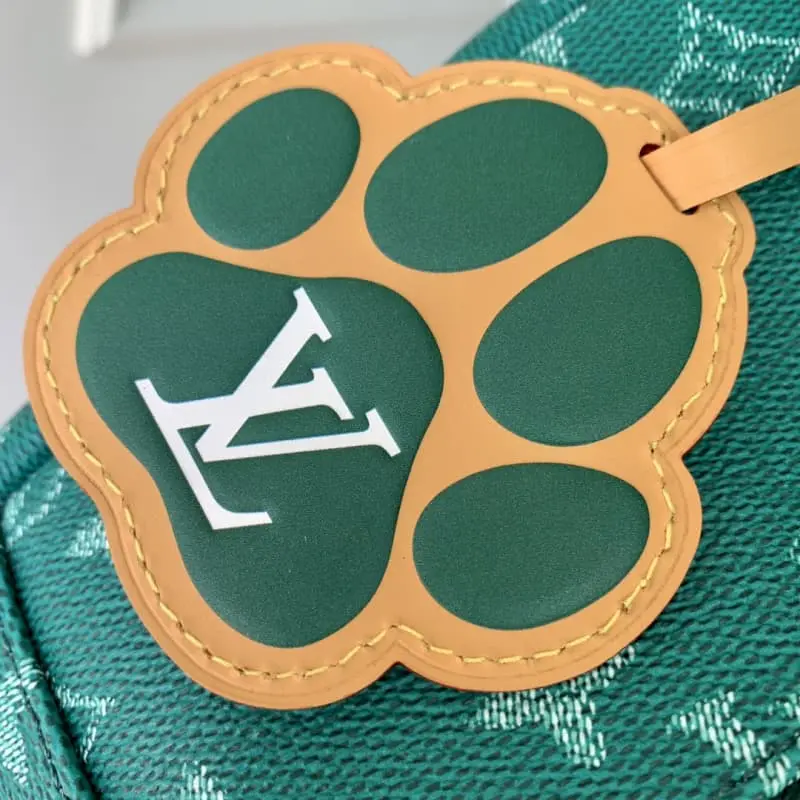 M12780 Green Flower 38x20x29cm High Quality Bags - Image 5