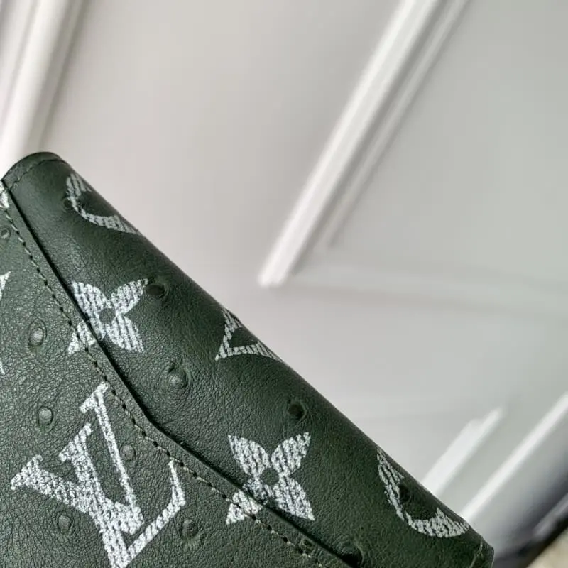 N85941 Ostrich pattern 8x11x1cm High Quality Bags - Image 5