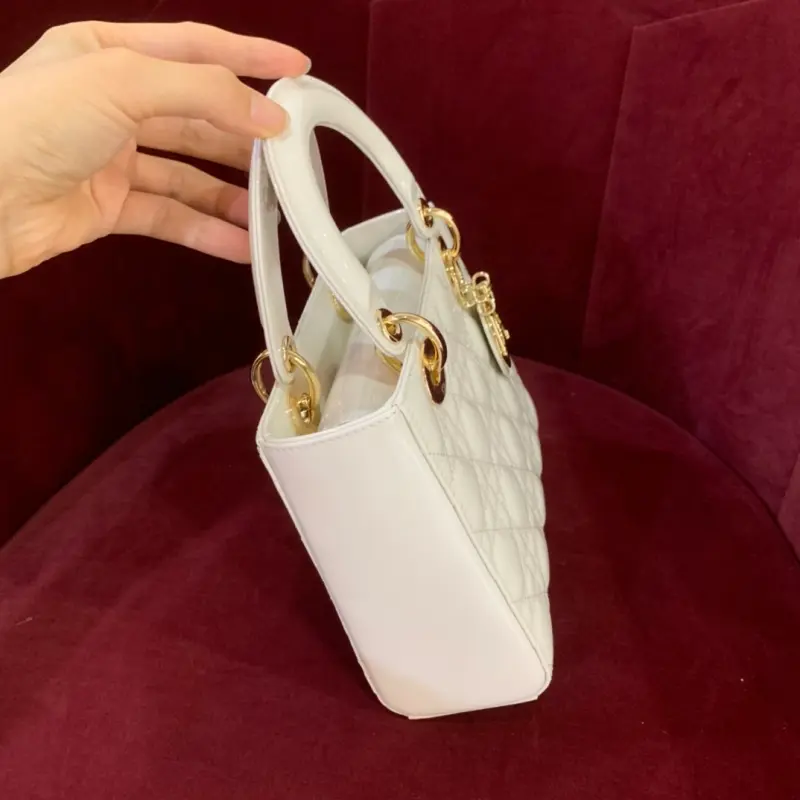ML182 Milk White High Quality Bags - Image 12