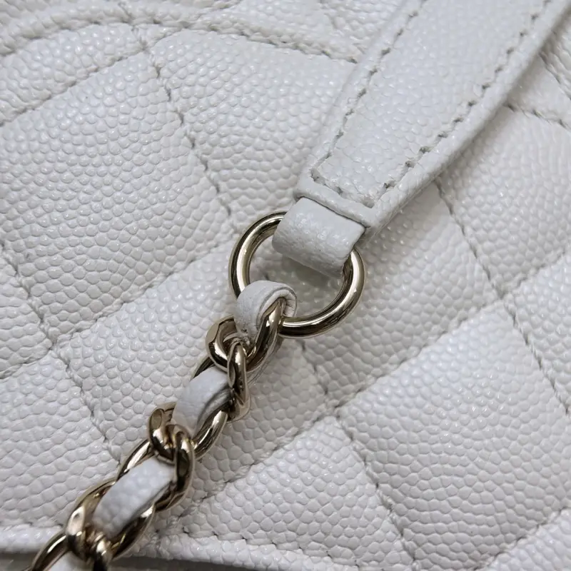 Mini White and Gold Car Edge High Quality Bags - Image 9