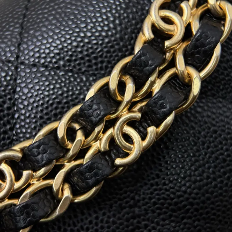 25p Double Chain Black High Quality Bags - Image 9