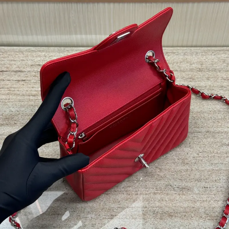 CF Large Mini 20cm Leather High Quality Bags - Image 6