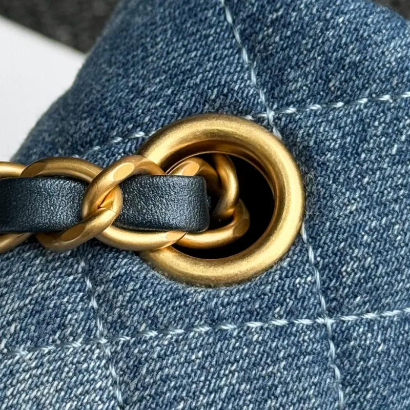 24s 20cm Gradient Denim cf mini High Quality Bags - Image 9