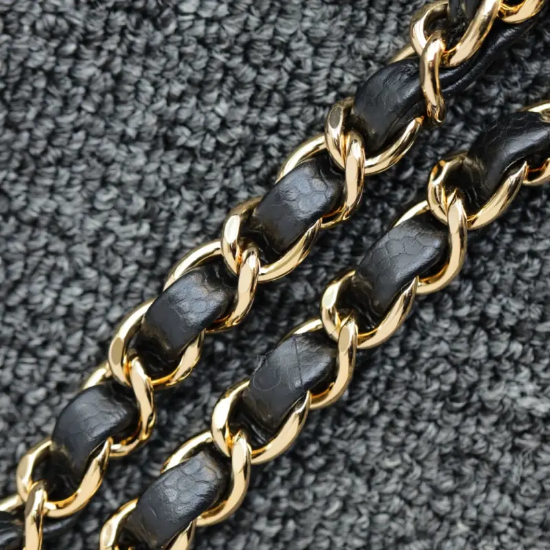 CF Medium 25cm Lichee Pattern Leather CM 11 High Quality Bags - Image 9