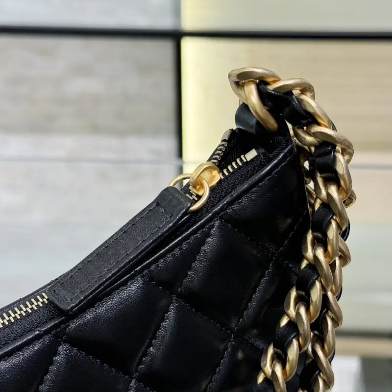 23B Double Chain Hippie Underarm Bag High Quality Bags - Image 11