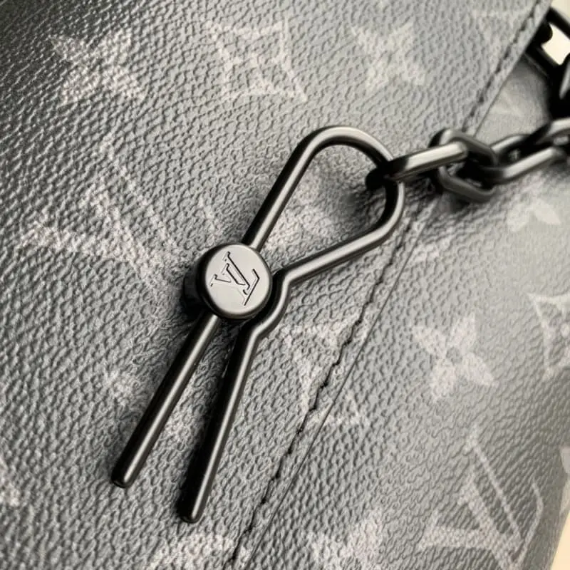 M46795 Black Flower 24x17x5cm High Quality Bags - Image 4