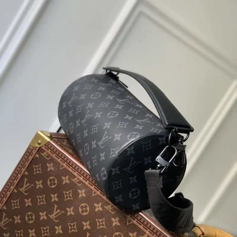 M46692 Black Flower 27x15x15cm High Quality Bags - Image 4