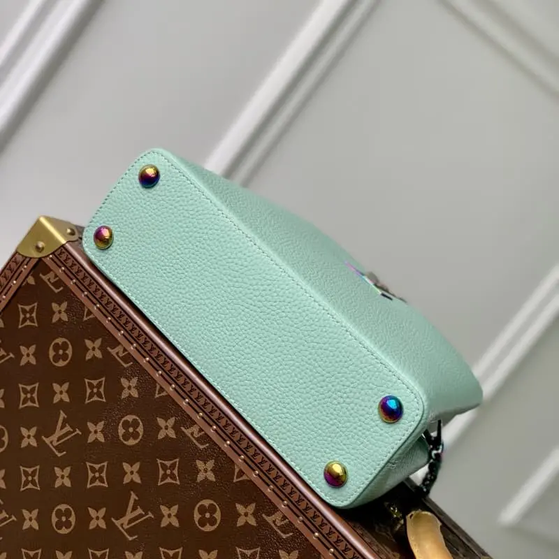 M22055 Green Small 27x18x9cm High Quality Bags - Image 4