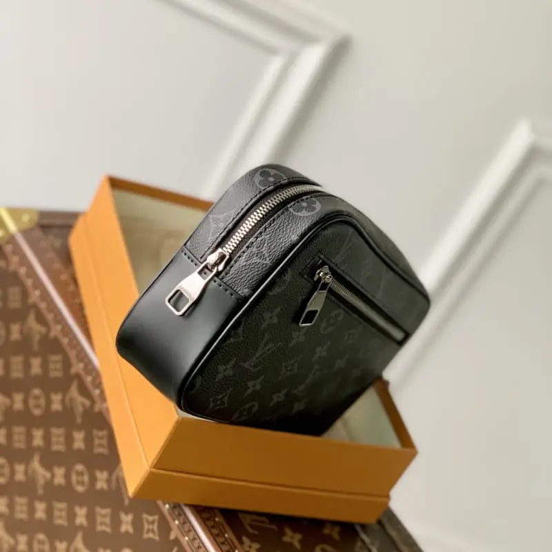 M42838 Black Flower 25x15.5x6.5cm High Quality Bags - Image 4