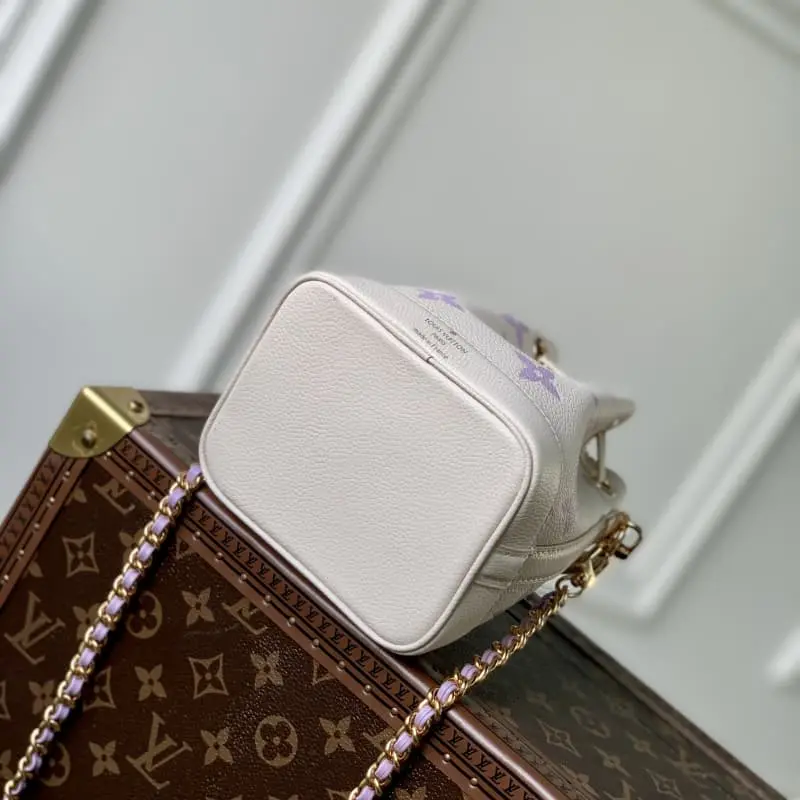 M46291 Purple Silk Screen 13x16x10cm High Quality Bags - Image 4