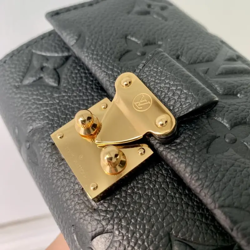 M80880 Black (embossed) 11.5x8.5x4cm High Quality Bags - Image 4