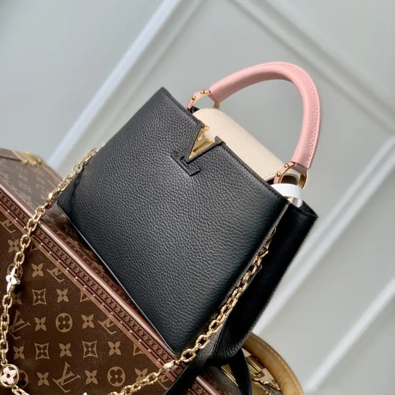 M22375 Black Small 27x18x9cm High Quality Bags - Image 3
