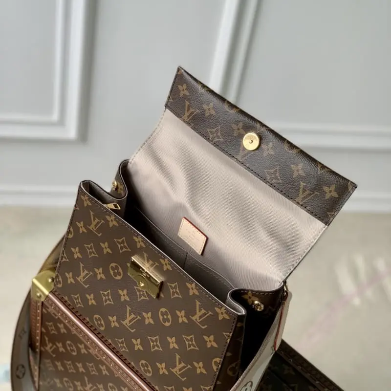 M46054 Apricot Ribbon 28x20x10cm High Quality Bags - Image 4