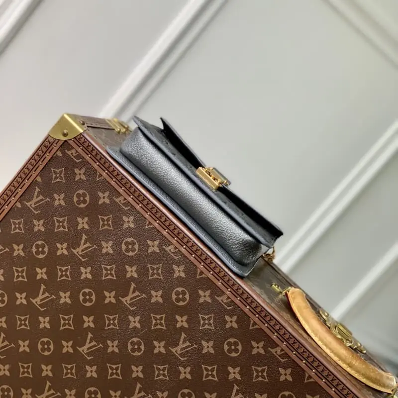 M12716 Gunmetal 22x15x5.5cm High Quality Bags - Image 4