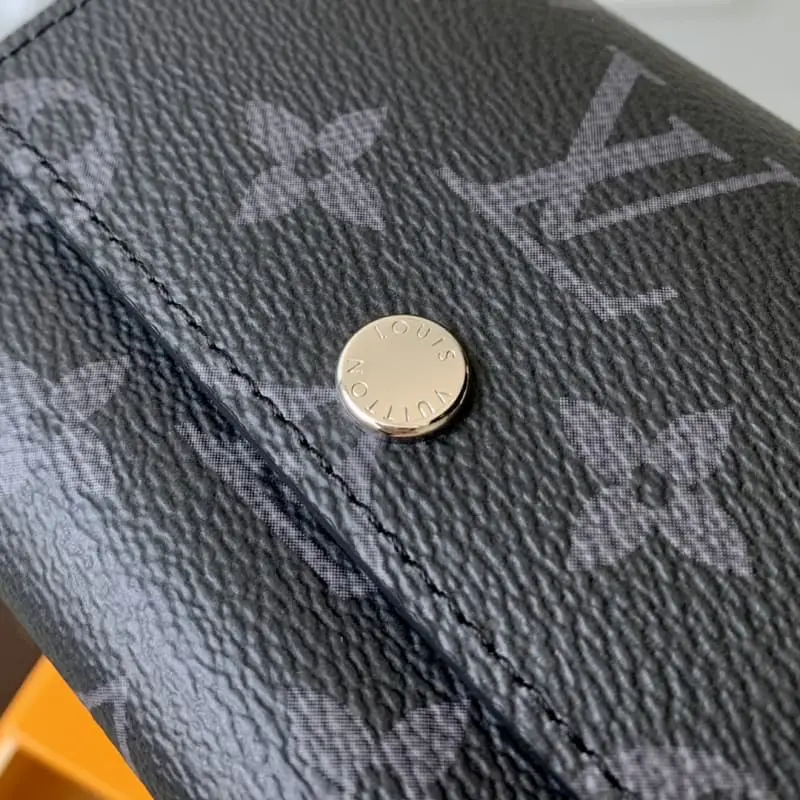 M12598 Black Flower 11.5x9x2.5cm High Quality Bags - Image 4