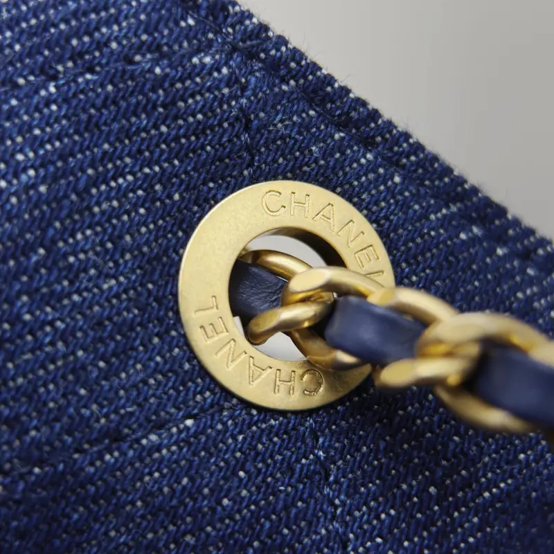 25c Double Shoulder Bag Denim High Quality Bags - Image 8